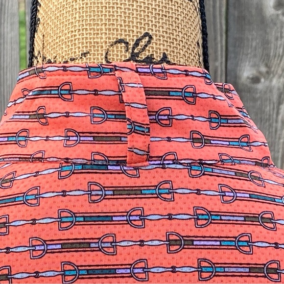 Kerrits Summer Ice Fil Pink Snaffle Bit Pullover 1/4 Zip Long Sleeve Shirt 2X - Picture 7 of 8